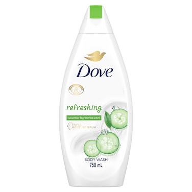 Dove body wash Cucumber and Green tea 750ml