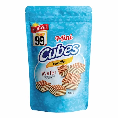 Sunveat Vanilla Wafers 125g