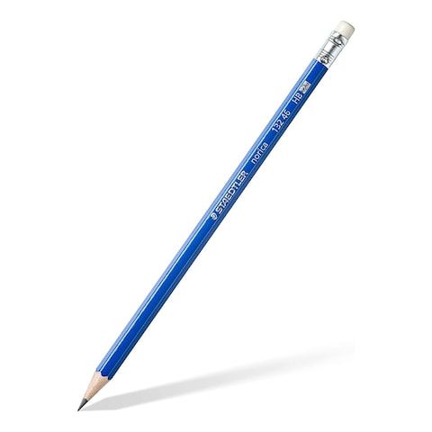 Staedtler Norica 132 46 Pencil With Rubber Tip Black