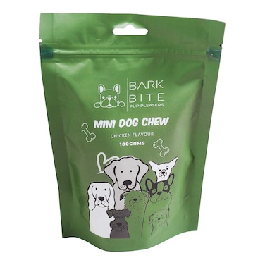 Bark Bite Mini Dog Chew Chicken 100g