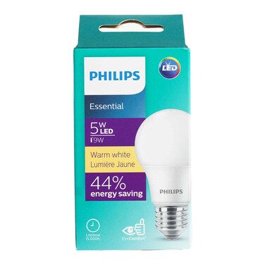Philips Essential Led Bulb G3 9W E27 Warm White