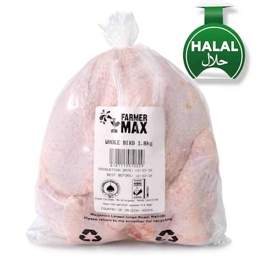 Farmer Max Whole Chicken 1.8kg