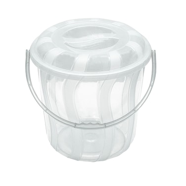 Kenpoly Stripe Bucket No. 8 - Clear