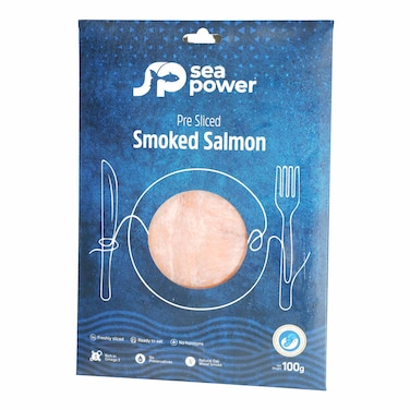 Frozen Smoked Salmon 100g
