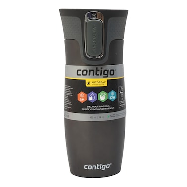 Contigo West Loop AUTOSEAL Travel Mug Gunmetal 470ml