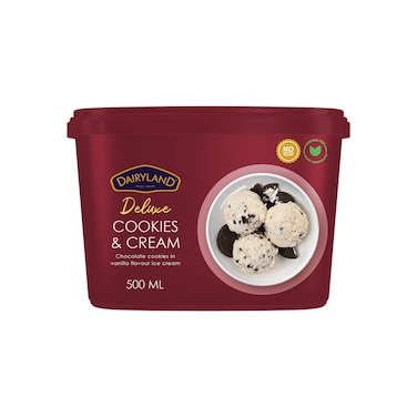 Dairyland Deluxe Cookies &amp; Cream 500ml