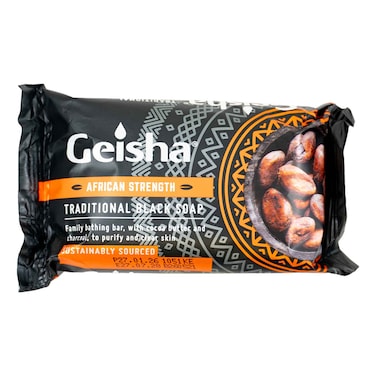 Geisha Black Soap 125g