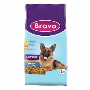 Bravo Active Beef Flavour 2Kg