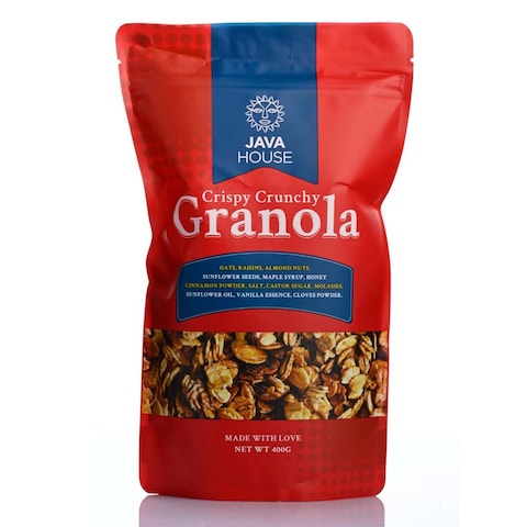 Java House Crispy Crunchy Granola Cereal 400g