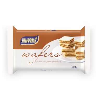 NuVita Wafer Chocolate 100g