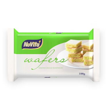 NuVita Wafer Lemon 100g