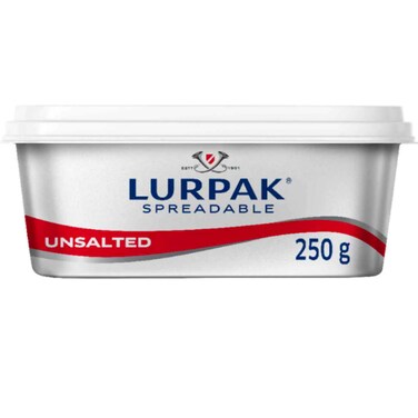 Lurpak Unsalted Spreadable 250G
