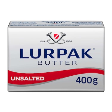 Lurpak Unsalted Butter 400G