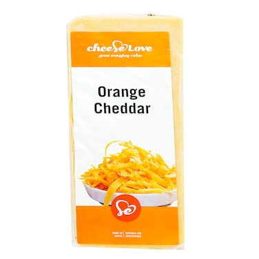Vaccumed Cheeselove Orange Cheddar