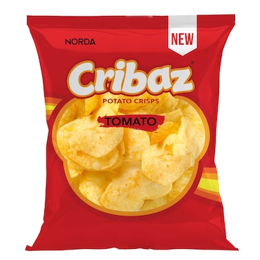 Norda Cribaz Tomato Crisps Potato Chips 95G