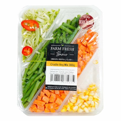 Farm Fresh Crudite Veg Mix 300G