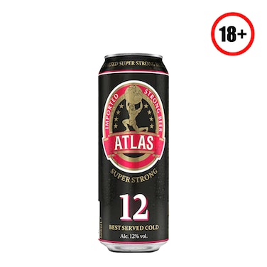 Atlas Super Strong Beer 12% 500Ml