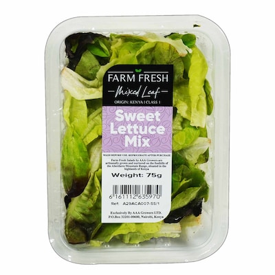 Farm Fresh Mix Sweet Salanova Leaves 75G
