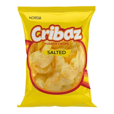 Cribaz Salted Potato Chips 45G