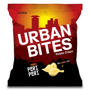 Urban Bites Perky Peri Peri Potato Chips 30G