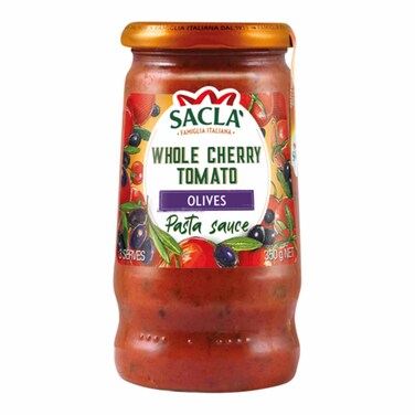 Sacla Whole Cherry Tomato &amp; Olive 350G