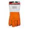 HandCare Heavy-Weight Industrial Gloves Black/Orange 300g 18-inch