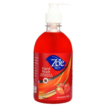 Zoe Handwash Strawberry 500Ml
