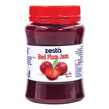 Zesta Red Plum Fruit Jam 450g