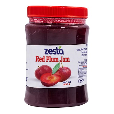 Zesta Red Plum Fruit Jam 900g