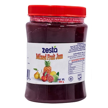 Zesta Mixed Fruit Jam Pet 900g