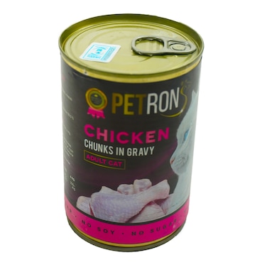 Petrons Cat Food Chunk Chicken Chunks 400G