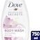 Dove Bodywash Glowing 750 Ml