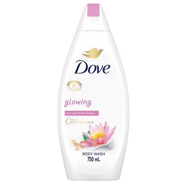 Dove Bodywash Glowing 750 Ml