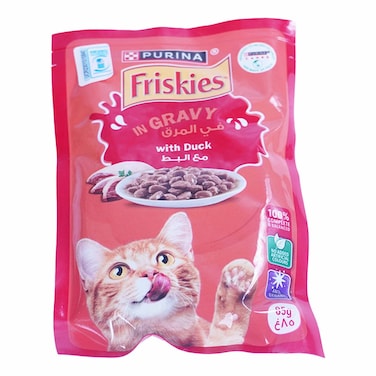Friskies Cat Food Duck In Gravy 85g