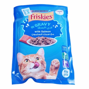 Friskies Cat Food Salmon In Gravy 85g
