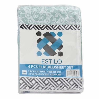 Estilo Bedsheet Printed 4X6 Single