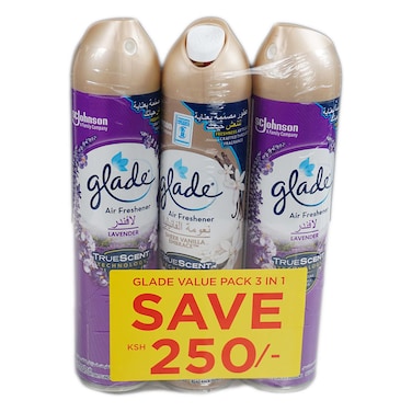 Glade Air Freshener Value Pack 3X300Ml