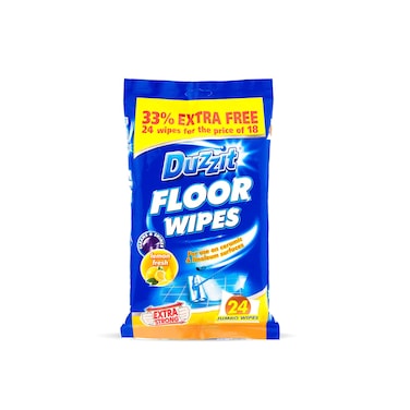 Duzzit Floor Wipes 24pk