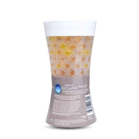 Pan Aroma Gel Crystals Air Freshener Coconut &amp; Vanilla 150g
