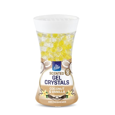 Pan Aroma Gel Crystals Air Freshener Coconut &amp; Vanilla 150g