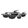UCC Life Granite Cookware Set 9 Pieces UC-2709
