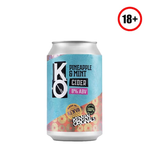 Kenyan Original Cider Pineapple Mint Can 330M