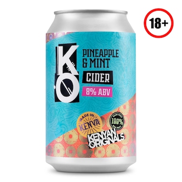 Kenyan Original Cider Pineapple Mint Can 330M