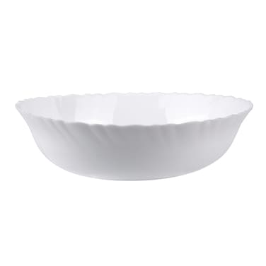 Opal White bowl 8