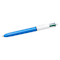 BIC 4 Colours Original Medium Retractable Ball Pens Fine Point (1.0 mm) - Blister of 1