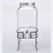 Shokki Glass Jar Wmtl Stand 0143A