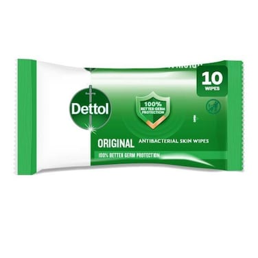 Dettol Antibacterial Wet Wipes 10S Original