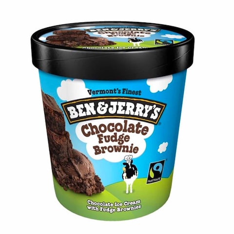 Ben &amp; Jerry&rsquo;S Chocolate Fudge Brownie 465Ml