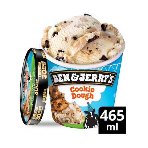 Ben &amp; Jerry&rsquo;S Cookie Dough 465Ml