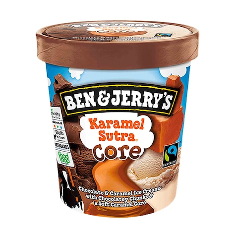 Ben &amp; Jerry&rsquo;S Karamel Sutra Core 465Ml